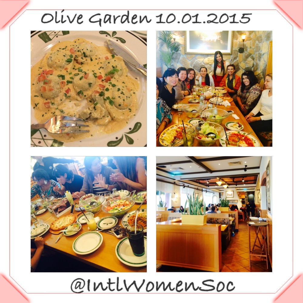 First Lunch 2015 Olive Garden International Womens Society